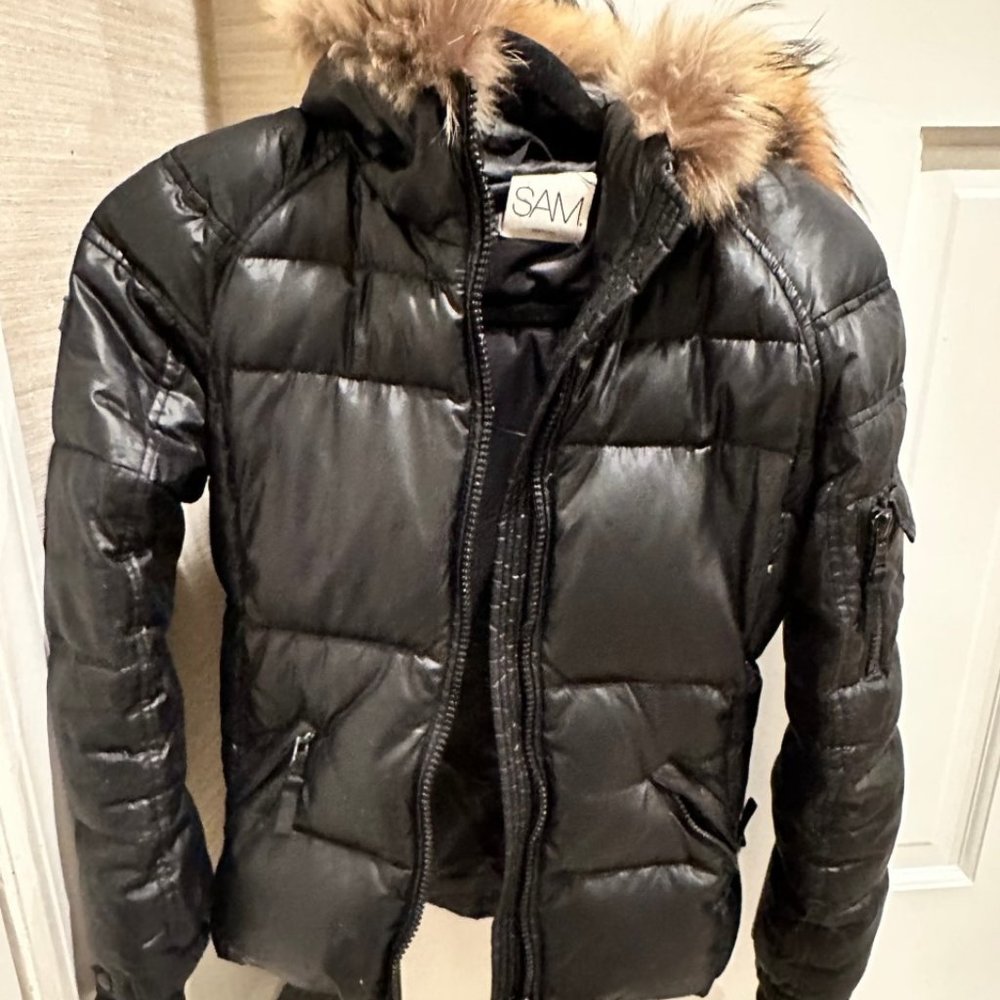 Size 14 SAM puffer with fur hood